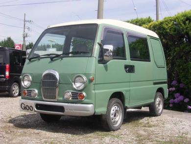 JDM 1993 Subaru Sambar Van (KV4) AWD "Classic" Conversion import